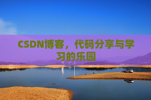 CSDN博客，代码分享与学习的乐园